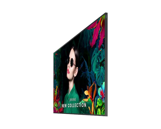 Samsung QMC Series non-glare panel 4K signage display